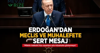 Erdoğan'dan CHP'ye Yönelik Sert Eleştiriler: Hedefimiz Terörsüz Bir Türkiye
