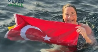 Aysu Türkoğlu'ndan Eşsiz Bir Başarı: Tsugaru Kanalı'nı 13 Saat 44 Dakikada Geçerek Tarihe Geçti!