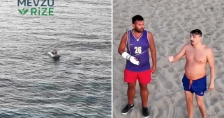 Deniz Ortasında Tehlike Anı: Kurtarma Ekibi Son Anda Yetişti!