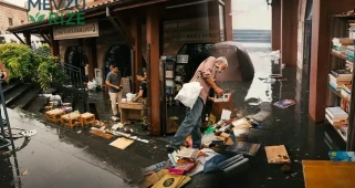 Üsküdar Sahaflar Çarşısı'nda Su Baskını Faciası: Yüzlerce Kitap Sular Altında Kaldı!