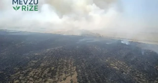 Afyonkarahisar'da Çıkan Anız Yangını 100 Dekar Tarım Alanını Etkiledi