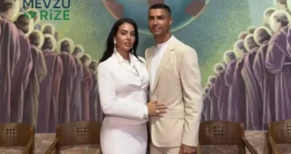 Lizbon’da sürpriz imzalar atıldı: Ronaldo ve Georgina Rodriguez evlendi!
