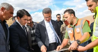 Hınıs-Tekman Relokasyon Yolu’nda Çalışmalar Sürüyor