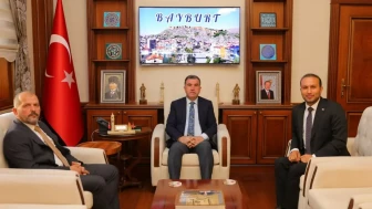 Bayburt Valisi Mustafa Eldivan, Kültür ve Turizm Bakanlığı Heyetini Ağırladı