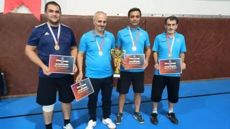 Erzurum İl Sağlık Müdürlüğü, Kamu Spor Oyunları'nda masa tenisi şampiyonu oldu!
