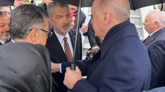 Erdoğan, Trabzon'daki açılışların ardından havalimanından uğurlandı