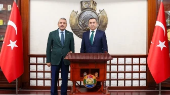 Özbekistan Büyükelçisi Khaydarov, Rize Valisi Baydaş’ı ziyaret etti