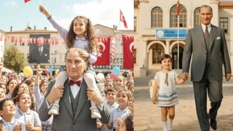ÜCRETSİZ ATATÜRK'LE YAN YANA FOTOĞRAF BİRLEŞTİRME EKRANI | Yapay Zeka Atatürk İle El Ele Fotoğraf Nasıl Yapılır?