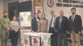 Rize'de Organ Bağışı Haftası'nda Farkındalık Etkinlikleri Düzenleniyor