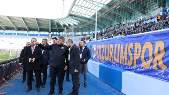 Emniyet Müdürü Karaburun, Erzurumspor maçında güvenlik önlemlerini denetledi