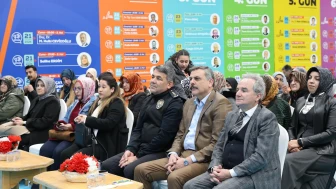 Emniyet Müdürü Karaburun, Erzurum Kitap Fuarı'nda kültürel etkinliklere destek verdi