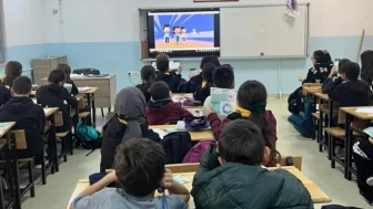 Erzurum Genç Yeşilay'dan öğrencilere bağımlılıklardan korunma eğitimi etkinliği