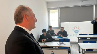 Başkan Ataselim, Sağlam Matematik Kursu’nu Ziyaret Ederek Eğitime Destek Verdi