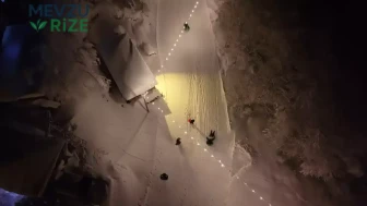 Rize’nin denizi gören zirvesi: Kış sporlarının yeni adresi oldu!