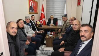 Emniyet Müdürü Karaburun, Şehit Aileleri Vakfı'nı Ziyaret Etti