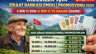 Rizeliler İçin Ziraat Bankası Emekli Promosyonu 2025