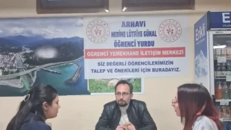 Arhavi Nedime Lütfiye Günal Yurdu’nda Yemekhane İletişim Toplantısı Düzenlendi