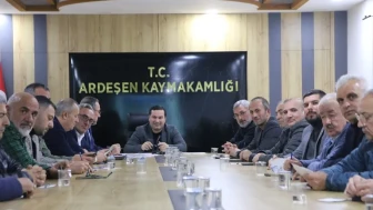 Ardeşen'de Sanayi Sitesi İçin İstişare Toplantısı Gerçekleştirildi