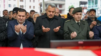 Rize'de Kıbrıs Gazisi Vahit Kaptan için cenaze töreni düzenlendi