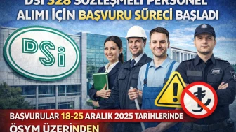 DSİ 328 Sözleşmeli Personel Alımı İçin Başvuru Süreci Başladı