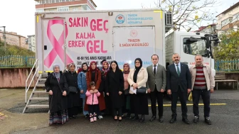 Arsin’de Mobil Mamografi Aracı Hizmet Vermeye Başladı