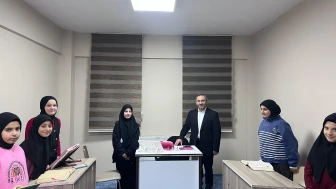 Hafızlarla Buluşma: İlçe Müftüsü Şahin'den Moral Ziyareti