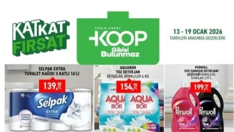 Tarım Kredi KOOP 13-19 Ocak 2026 Kat Kat Fırsat Kataloğu yayımlandı!