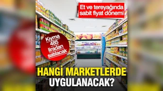 Fiyatlar Ramazan ayı sonuna kadar sabitlendi: İşte zamsız ürünler ve marketler