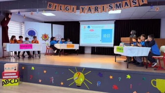 İyidere'de İlkokullar Arası Bilgi Yarışması heyecanı yaşandı!