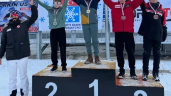 Rize Kayaklı Koşu Takımı, Erzurum'da 15 madalya ile büyük bir başarı elde etti