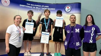 Trabzon'un genç yetenekleri Kış Kupası'nda Türkiye dereceleriyle öne çıktı