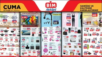 BİM’de 23 Ocak 2026 tarihli aktüel ürünler kataloğu yayımlandı! Bu Cuma fırsatlarla dolu ürünler neler? İndirimdeki ürünler arasından hangilerini kaçırmamalısınız?