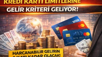 Kredi kartı limitlerine gelir kriteri geliyor