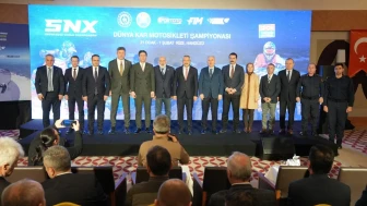 Rize'de Dünya Kar Motosikleti Şampiyonası için tanıtım yapıldı