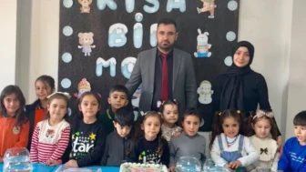 Kaymakam Kalkan, Kur’an Kursu töreninde minik öğrencilere hediyeler ve karneler verdi