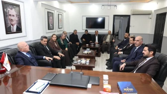 Sekmen'den Yılmaz Seven'e ziyaret: Teşkilat dayanışması güçleniyor