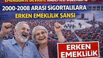 Emeklilikte Devrim: Kademeli Düzenleme Meclis'te! 2000-2008 Arası Sigortalılara Erken Emeklilik Şansı