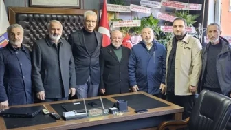 Saadet Partisi'nden Ardeşen Şoförler Odası Başkanı Memoğlu'na ziyaret ve tebrik mesajı