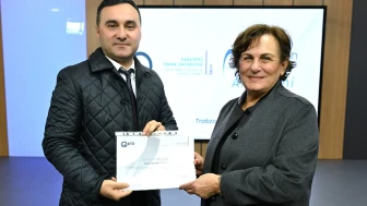 KTÜ ve Ali Osman Ulusoy Akademi'den eğitim iş birliği, sertifika töreni ile taçlandı