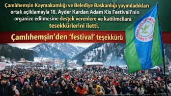 Ayder Kış Festivali'ne Destek Verenlere Teşekkür!