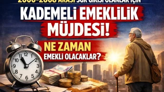 2000-2008 Arası SGK Girişi Olanlar İçin Kademeli Emeklilik Müjdesi! Ne Zaman Emekli Olacaklar?