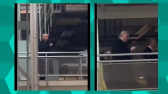 Trump'tan İşçiye Tepki: Müstehcen Hareketle Karşılık Verdi