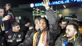 Yaser Asprilla, Galatasaray için İstanbul'a geldi