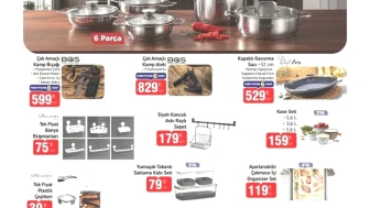 BİM'den 13 Şubat'a Özel Aktüel Kataloğu Yayınlandı! Mutfak ve Banyo Ürünlerinde Benzersiz Fırsatlar Sizi Bekliyor!