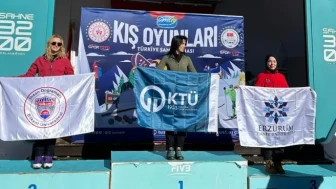 KTÜ'lü öğrenciler buz tırmanışında çifte altın, takım olarak ikincilik kazandı!