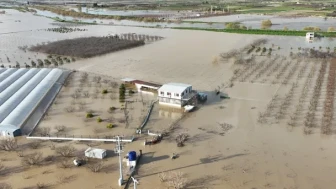 İzmir İtfaiyesi, Taşkınlardaki Hayvanları Kurtarmak İçin Seferber Oldu!
