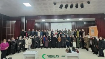 Rize Yeşilay’dan Ardeşen’de Bağımsızlık Seminerine Katılım
