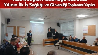 Rize’de Acil Obstetrik Bakım Programı Toplantısı Gerçekleştirildi