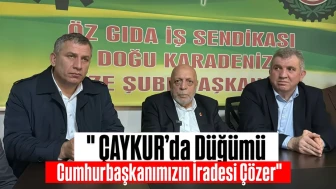 Mahmut Arslan: "ÇAYKUR’da Düğümü Cumhurbaşkanımızın İradesi Çözer"