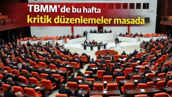 TBMM’de bu hafta kritik düzenlemeler masada